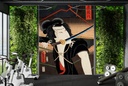 Actor Wall Mural Artist Toyohara Kunichika