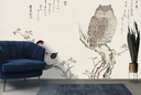 Mimizuku Uso Wall Mural Artist Utamaro Kitagawa