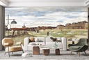 Bleaching Ground at Scheveningen (1882) Wall Mural Artist Vincent Van Gogh