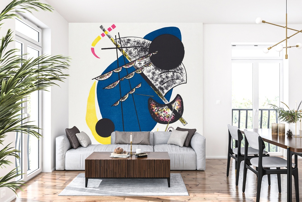 Kleine Welten II (Small Worlds II) (1922) Wall Mural Artist Wassily Kandinsky