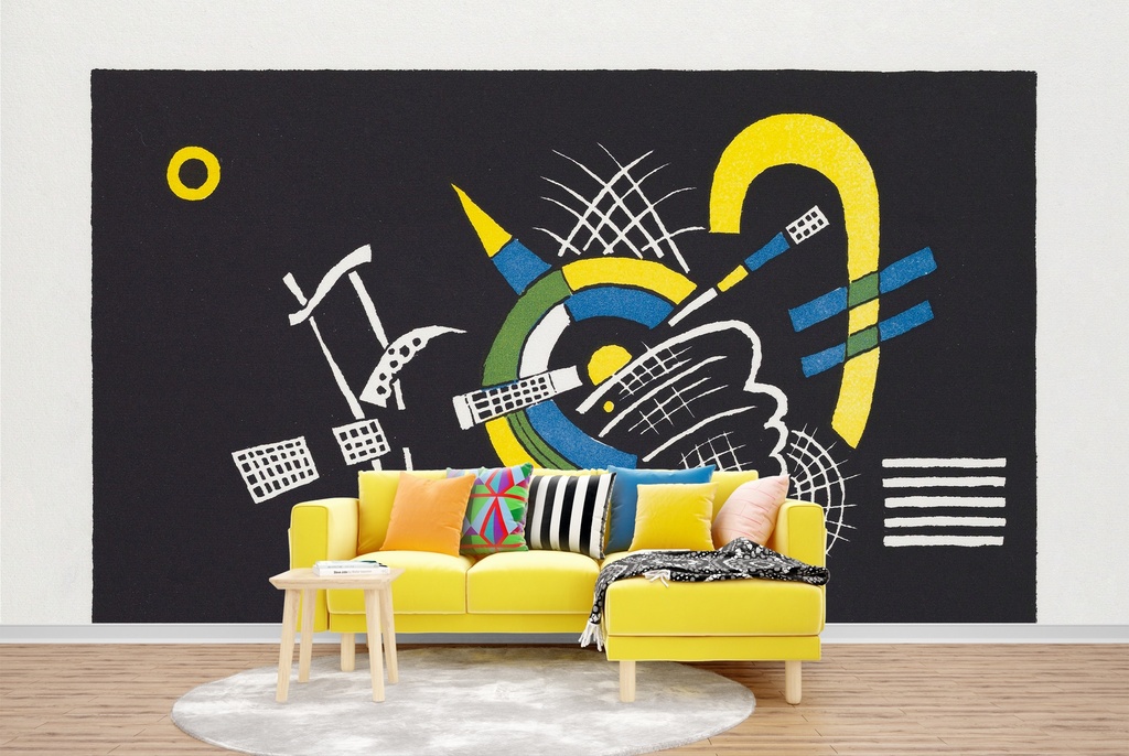 Small Worlds VII (1922) Wall Mural Artist Wassily Kandinsky