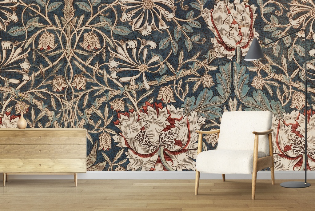 Honeysuckle 2 (1876) Wall Mural Artist William Morris