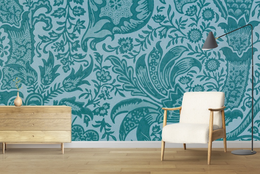 Indian pattern 2 Wall Mural Artist William Morris