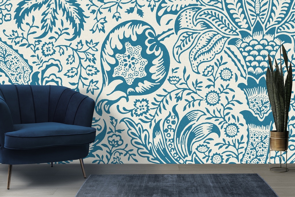 Indian pattern Wall Mural Artist William Morris