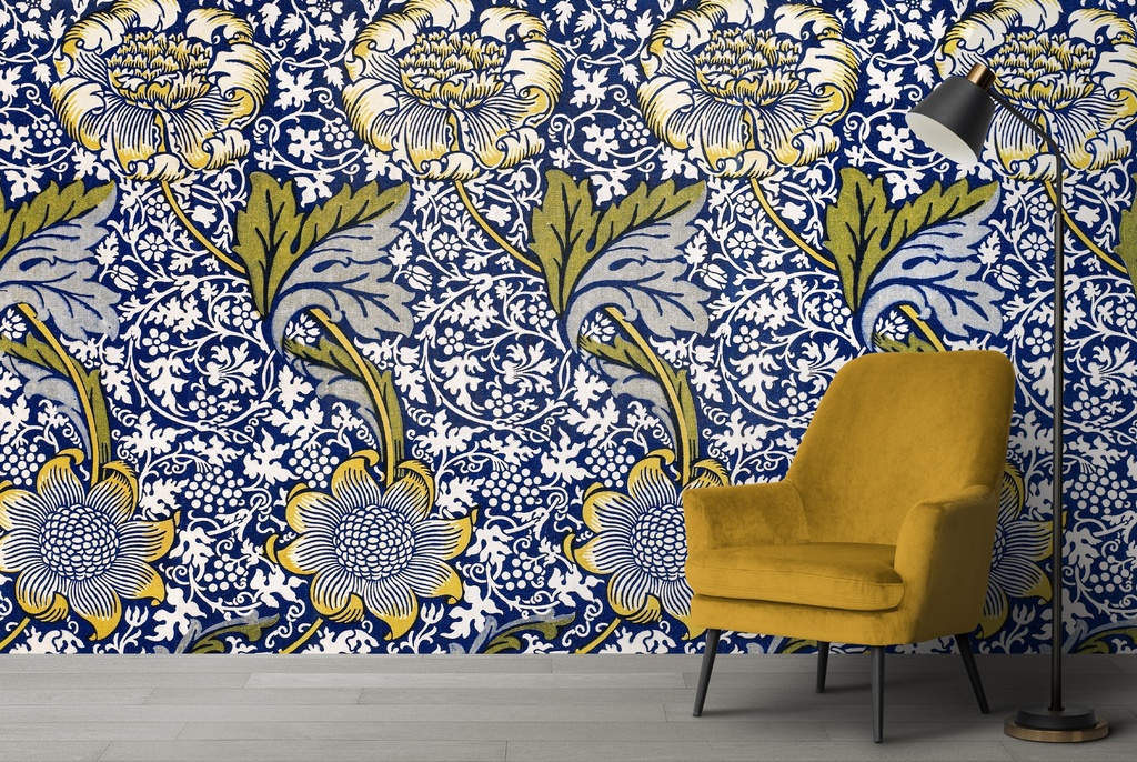 Kennet Wall Mural Artist William Morris