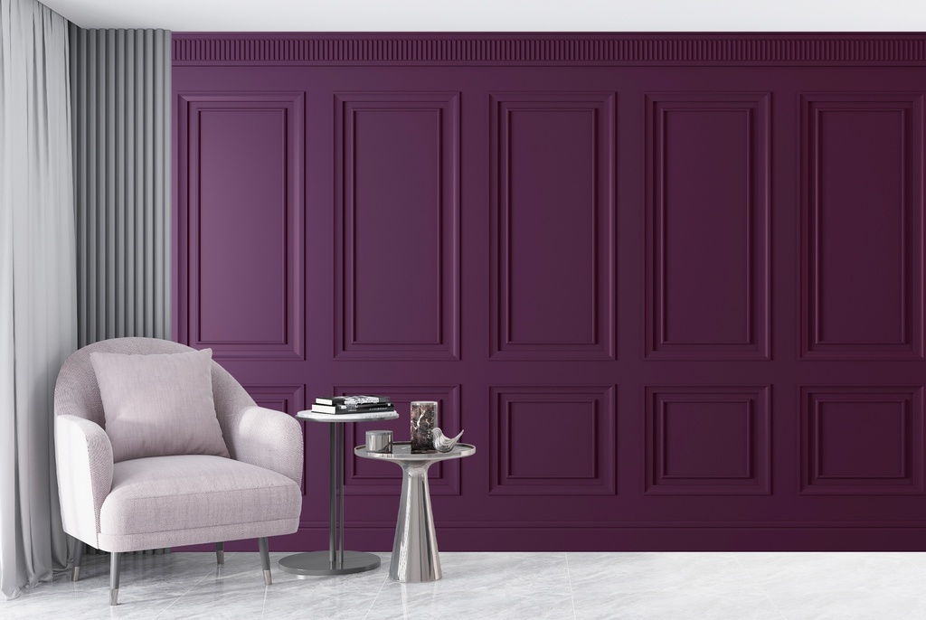Purple Panel Wall Mural