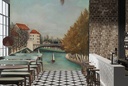 Study for View of the Pont de Sèvres (1908) Wall Mural Henri Rousseau