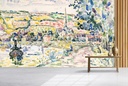 Petit Andely-The River Bank (1920-1929) Wall Mural Paul Signac