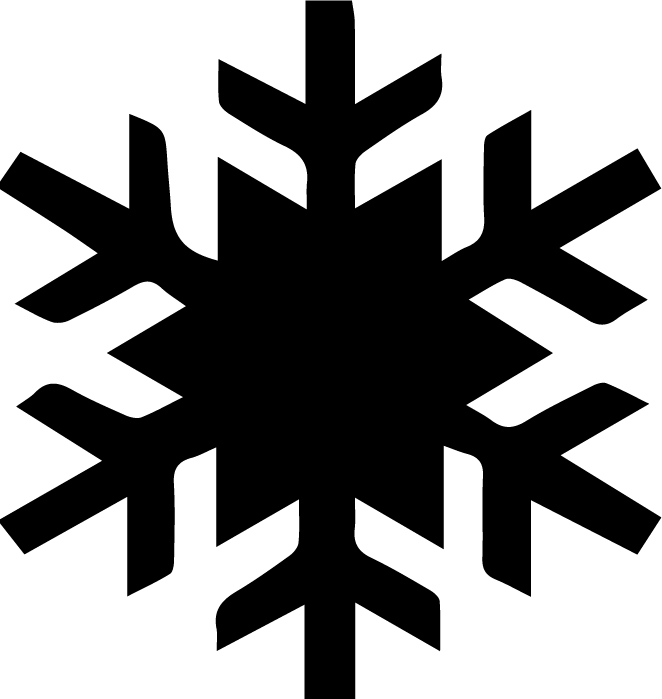 Christmas Snowflake Frosted Window Sticker Pack