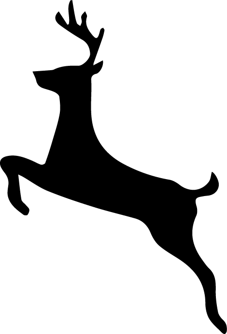 Christmas Reindeer Window Sticker Pack