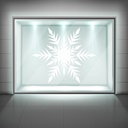 Snowflake Festive Christmas Window Sticker