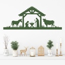 Nativity Scene Christmas Wall Sticker