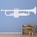 Trumpet Music Wall Sticker