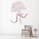 Rose Flowers Floral Wall Sticker