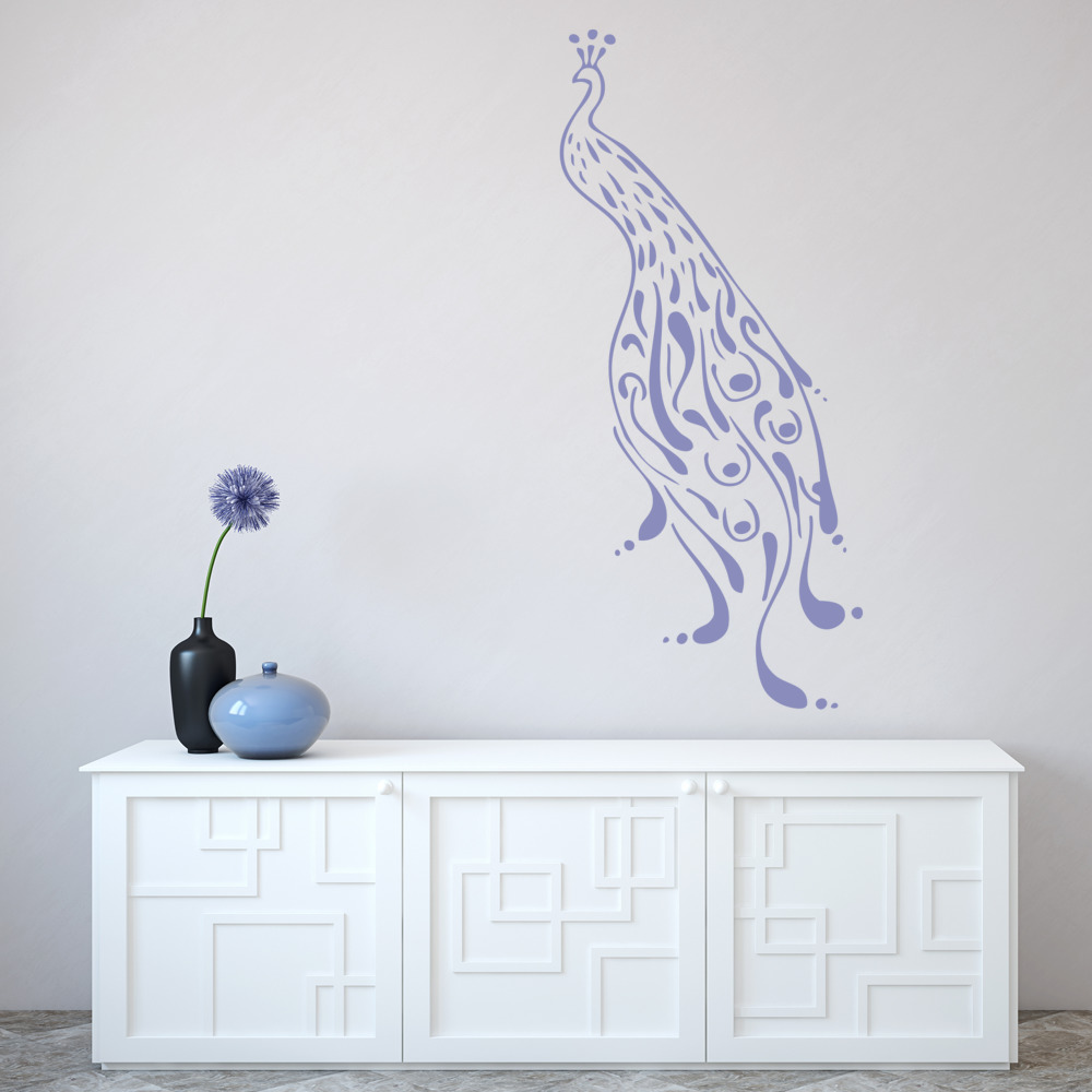 Peacock Bird Wall Sticker