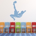 Football Kick Ball Sports Wall Sticker