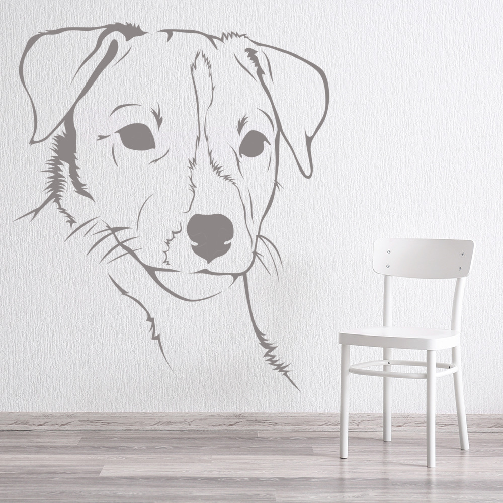 Jack Russell Dog Wall Sticker - Mod3