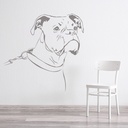 Boxer Dog Pet Animals Wall Sticker - Mod8