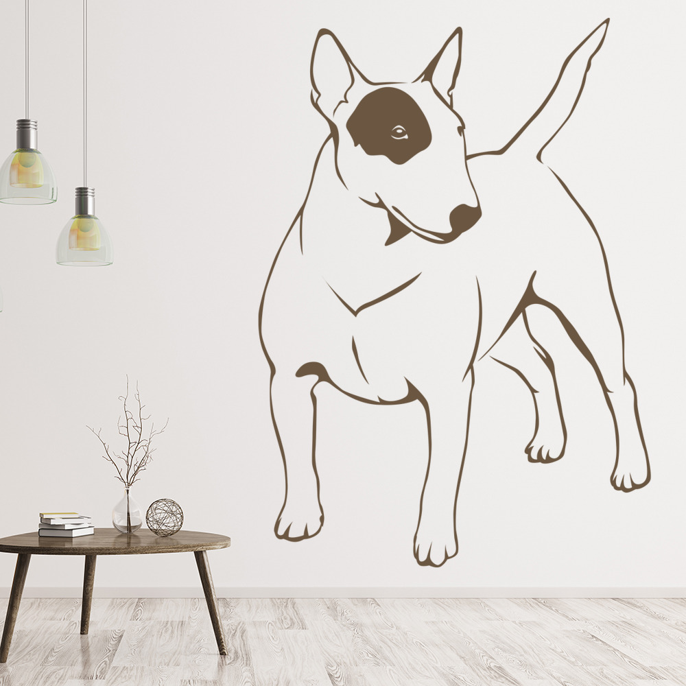 Bull Terrier Animals Dogs Wall Sticker