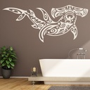Hammerhead Shark Tribal Wall Sticker