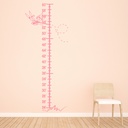 Dragonfly Height Chart Growth Chart Wall Sticker