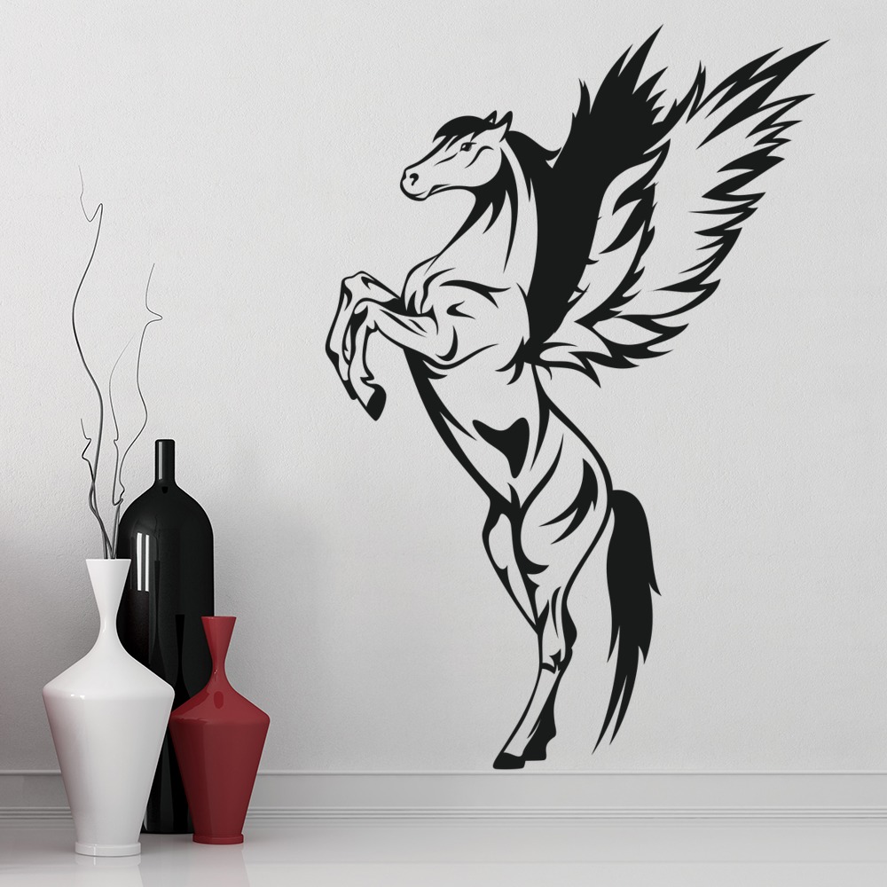 Pegasus Fairy Tale Wall Sticker - Mod4