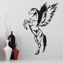 Pegasus Fairy Tale Wall Sticker - Mod4