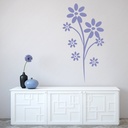 Daisy Flowers Nursery Wall Sticker