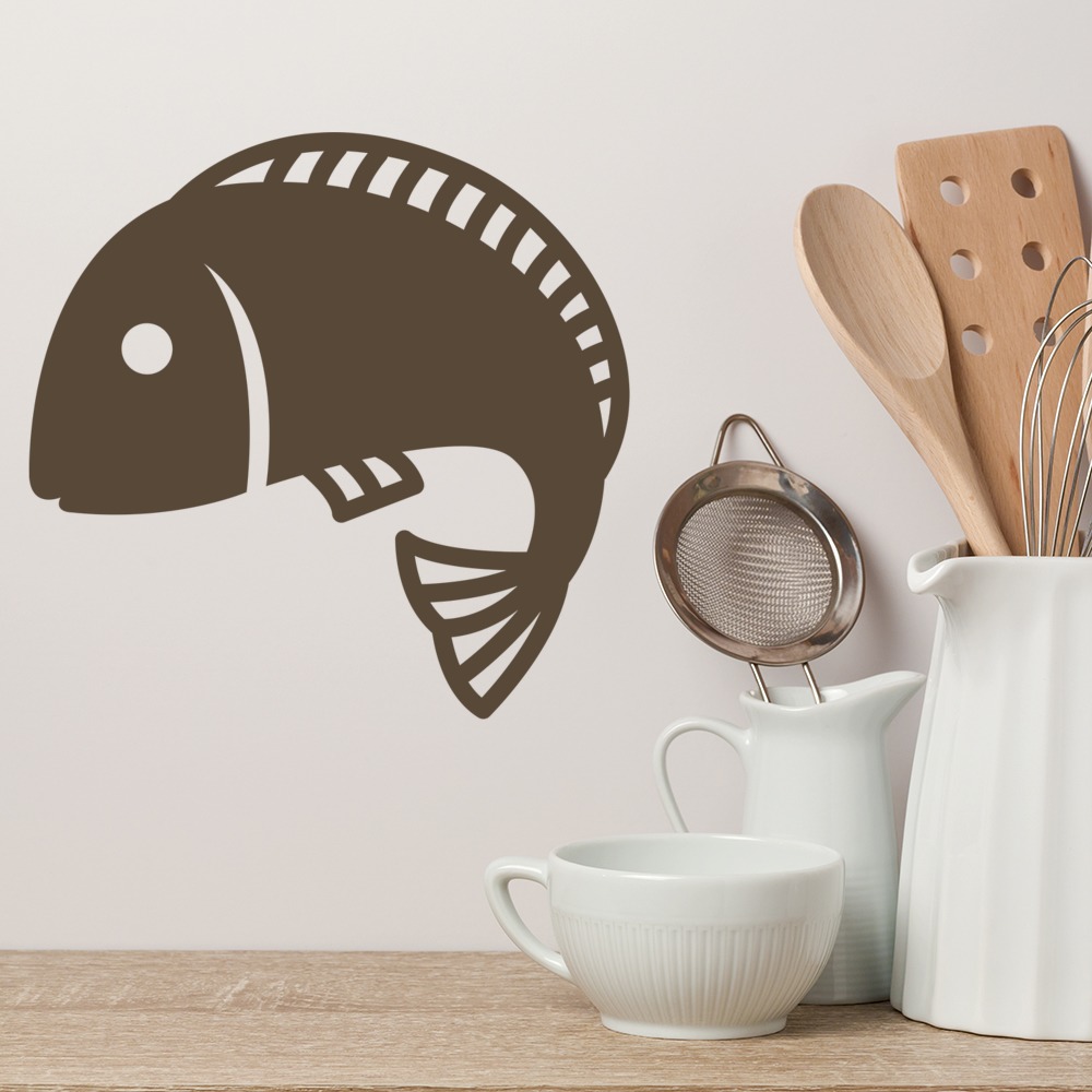 Sushi Fish Food Kitchen Wall Sticker