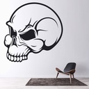 Evil Skull Halloween Wall Sticker