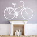 Classic Pedal Bike Retro Bicycle Wall Sticker