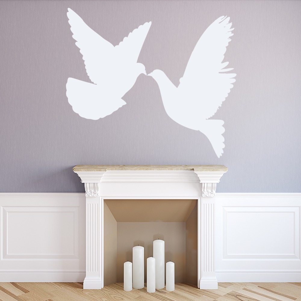 Doves Birds Wall Sticker
