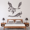 Peacocks Birds & Feathers Wall Sticker