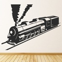 Railway Train Transport Wall Sticker