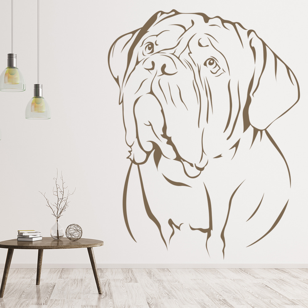 Dog De Bordeaux Pet Animals Wall Sticker