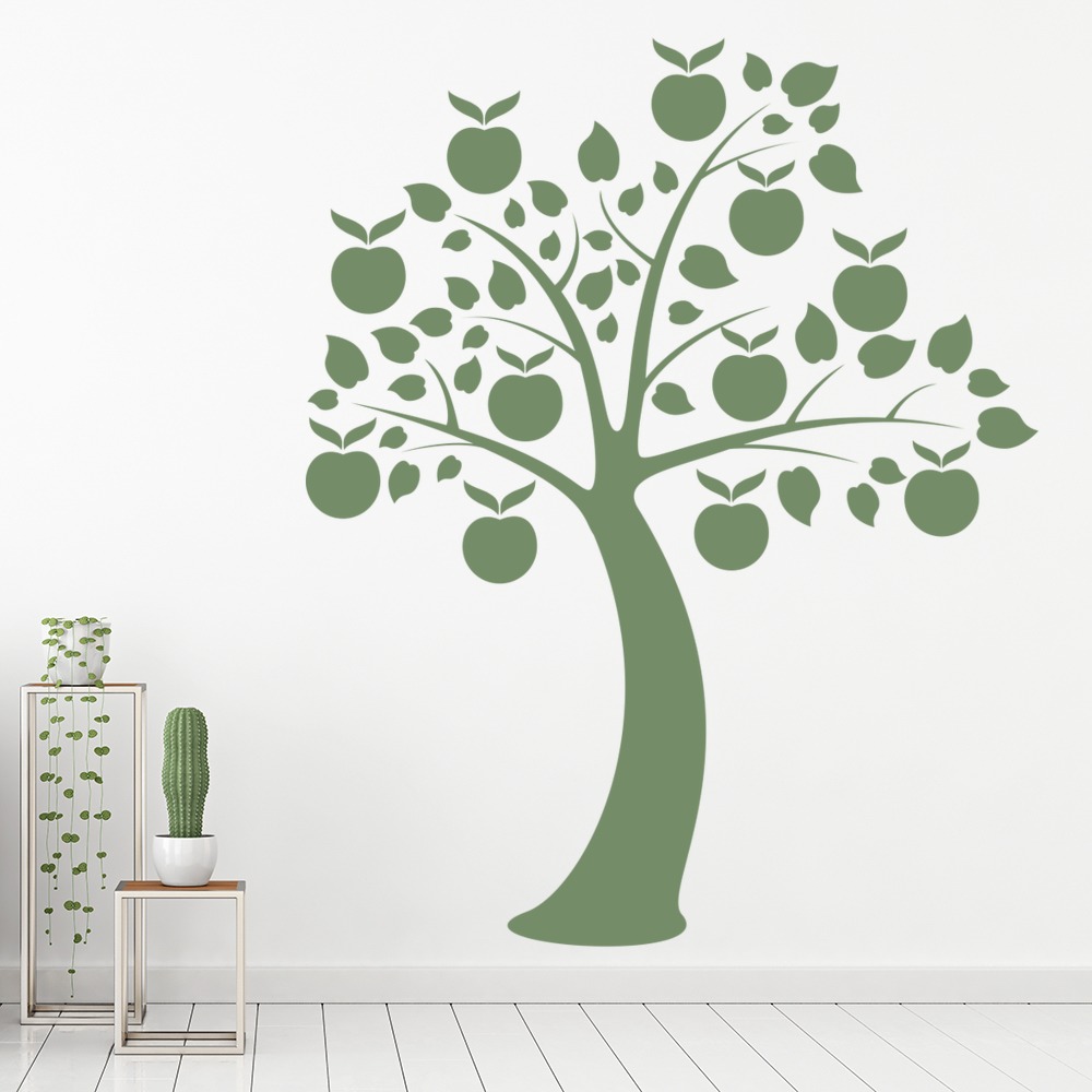 Apple Tree Flowers Trees Wall Sticker