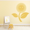 Sunflower Flower Childrens Wall Sticker