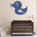 Rubber Duck Childrens Bathroom Wall Sticker