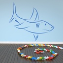 Shark Under The Sea Animals Wall Sticker