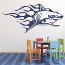 Shark Tribal Animals Wall Sticker