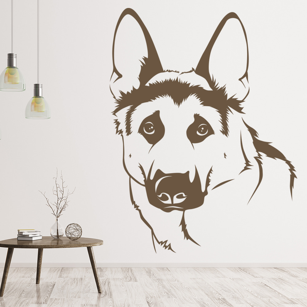 German Shepherd Dog Wall Sticker - Mod9