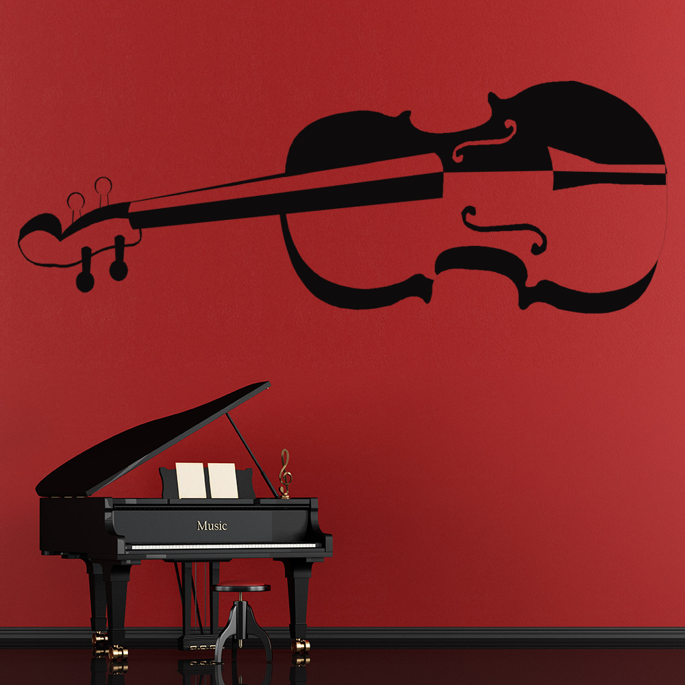 Violin Music Wall Sticker