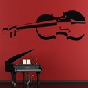 Violin Music Wall Sticker