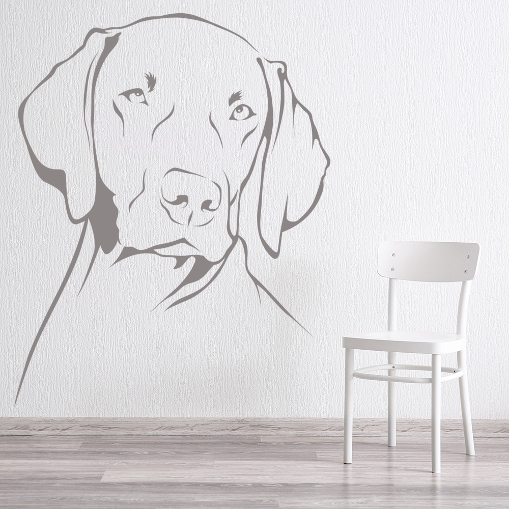 Weimaraner Dog Animals Pets Wall Sticker