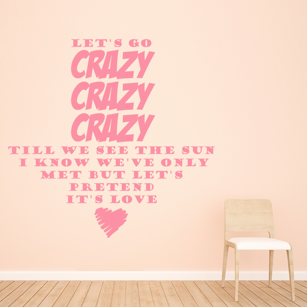 One Direction Live While We're Young Wall Sticker