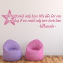 One Direction Moments Song Lyrics Wall Sticker