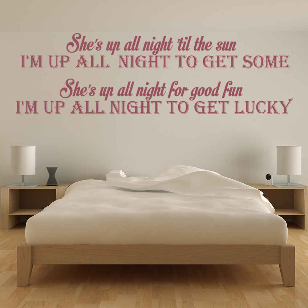 Get Lucky Daft Punk Wall Sticker