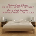 Get Lucky Daft Punk Wall Sticker