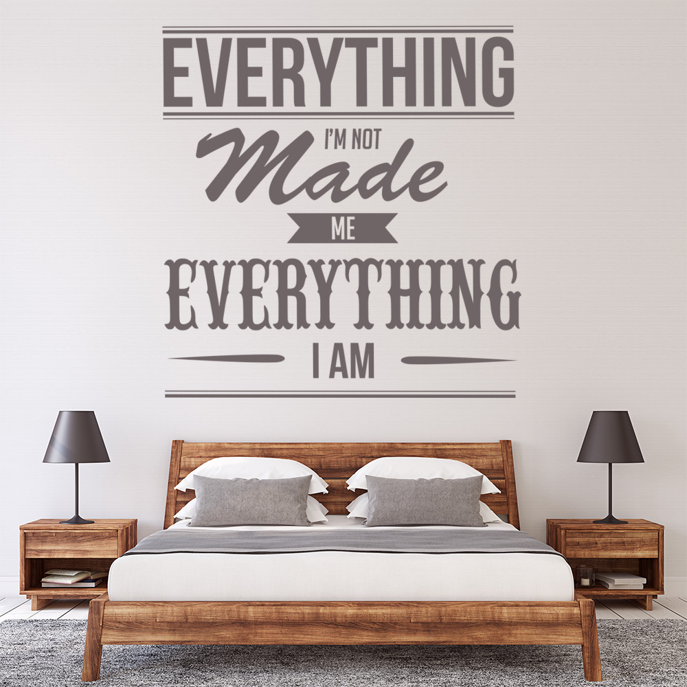 Everything I'm Not Kanye West Wall Sticker