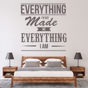 Everything I'm Not Kanye West Wall Sticker